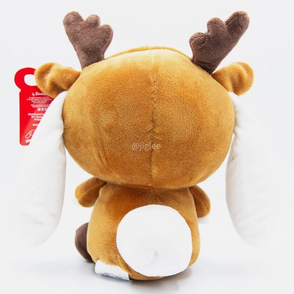 8" Cinnamoroll in Rudolf Costume Sanrio Christmas Holiday Plush Toy BNWT - Picture 4 of 4